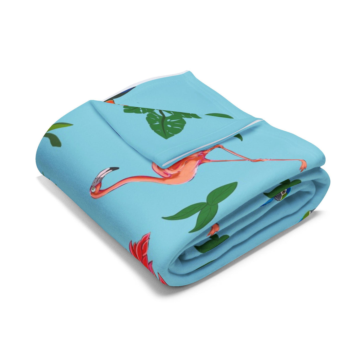 Flamingo fancy fleece