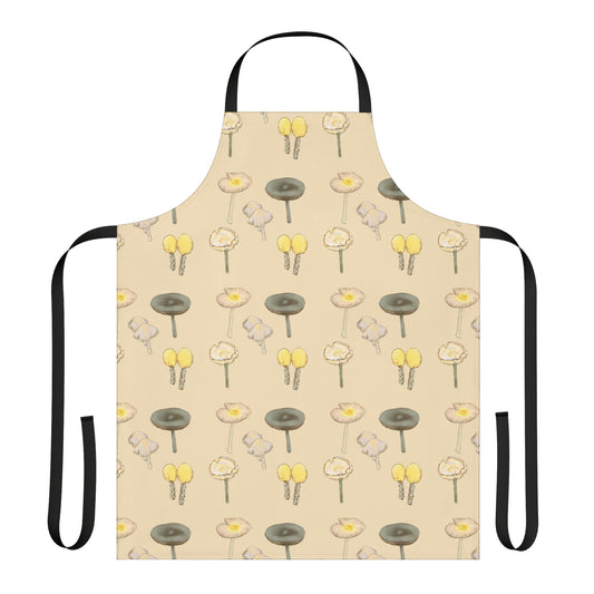 Shrooms Apron, 5-Color Straps (AOP)