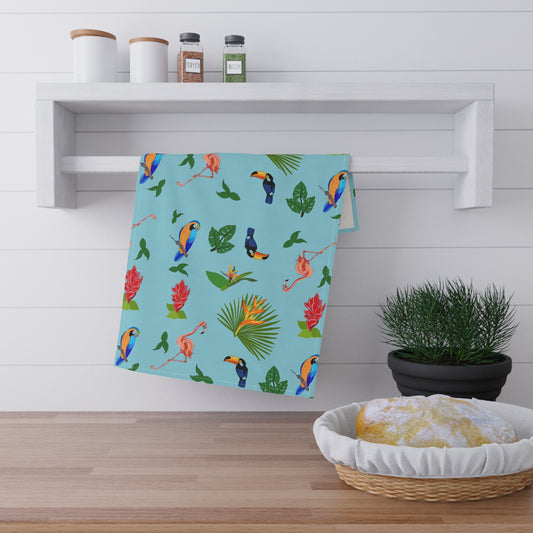 Flamingo fancy Tea Towels (cotton, poly)