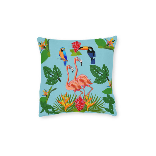 Flamingo fancy Square Pillow